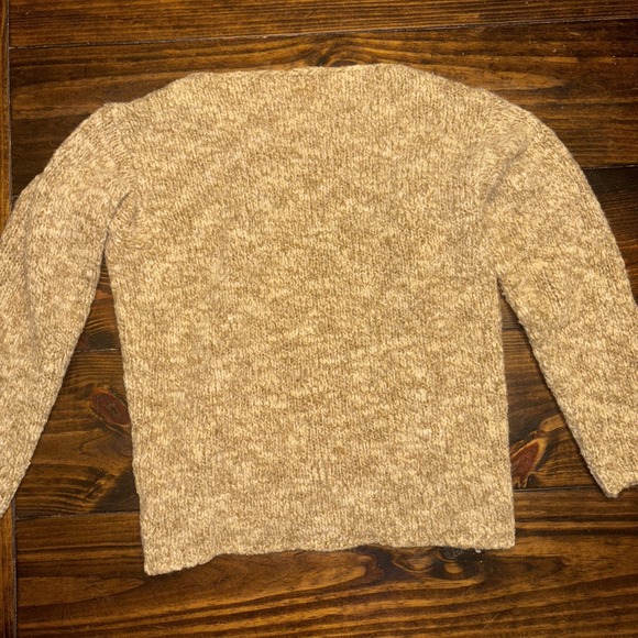 Jones New York Signature Womens Sweater Small Wool Beige Cream Pull Over Sport - Picture 1 of 5